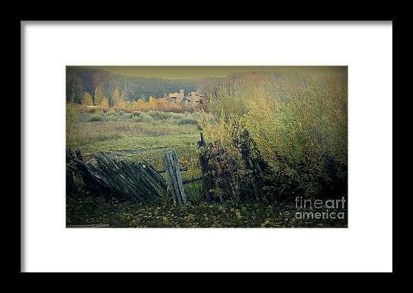 Ouray Framed Print featuring the photograph Colorado Colors - Ridgway by Lani Richmond Elvenia