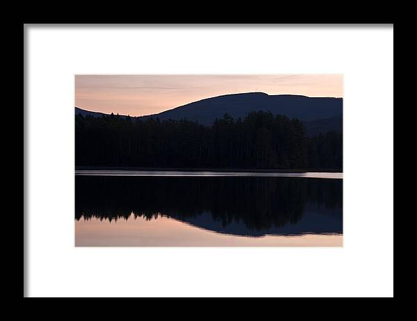 Cooper Lake Framed Print featuring the photograph Cooper Lake Dawn by Nancy De Flon