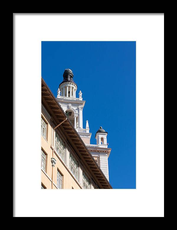 Biltmore Framed Print featuring the photograph Coral Gables Biltmore Hotel Tower by Ed Gleichman