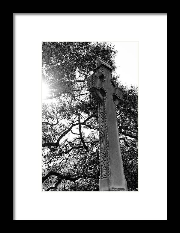 Cross Framed Print featuring the photograph Cross by Jessica Brooks