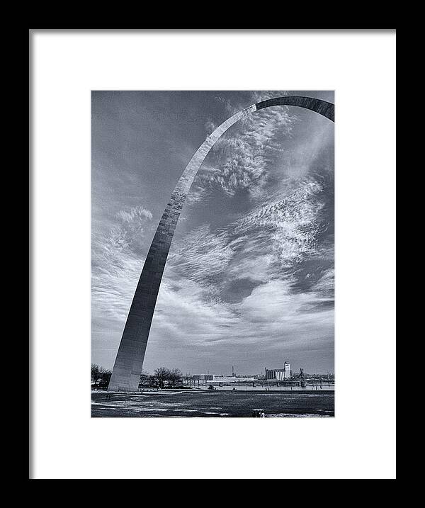 Arch Framed Print featuring the photograph Curved Arch by Joshua House