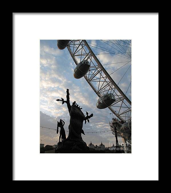 Dali Framed Print featuring the photograph Dali and Eye by Louise Peardon