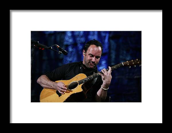  Framed Print featuring the photograph Dave Matthews Two by Ty Helbach