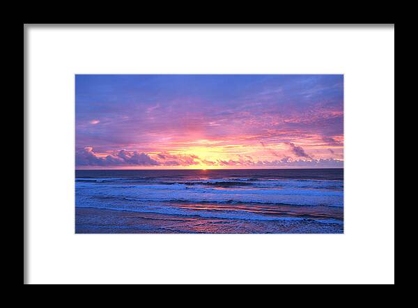 Sunset Framed Print featuring the photograph Day's End by Eric Tressler