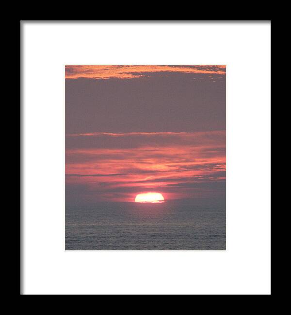 Sunrise Photography Framed Print featuring the photograph Deep Sunrise by Kim Galluzzo