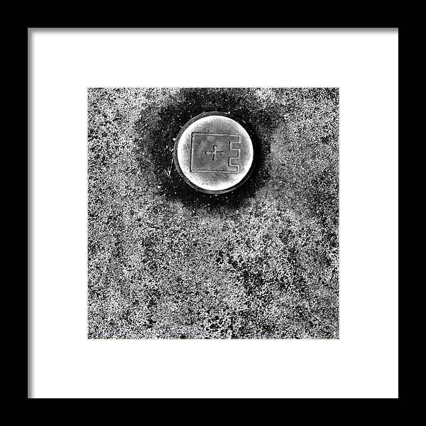 Blackandwhite Framed Print featuring the photograph #detail #journey #texture #bnw by Ritchie Garrod