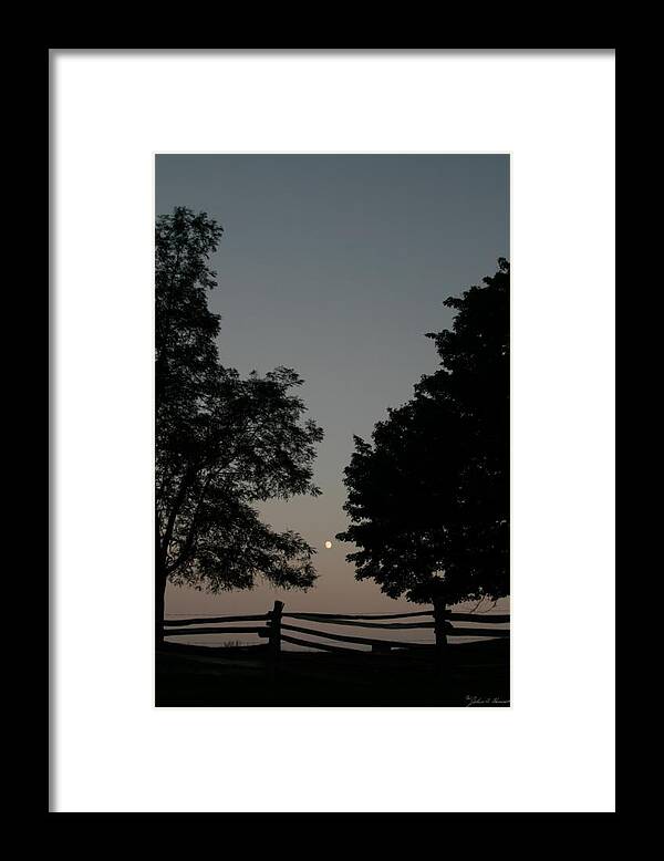 North Carolina Framed Print featuring the photograph Doughton Park on the Blue Ridge Parkway by John Harmon