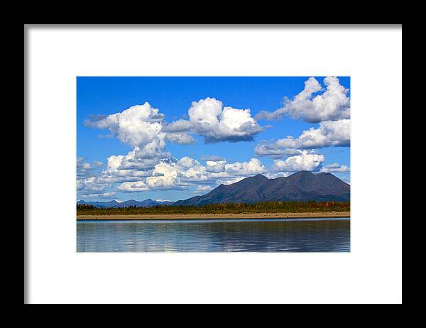 Landscape Framed Print featuring the photograph Drifting By by Kelly Turnage