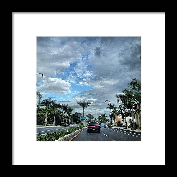 Igyesterday Framed Print featuring the photograph Driving Yesterday. I Drive, A Lot by Emily W