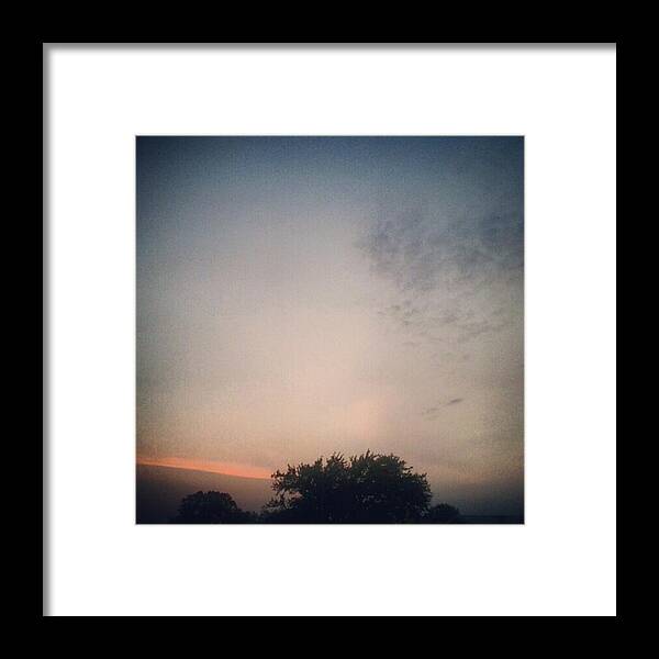 Andrography Framed Print featuring the photograph Dusk... #andrography #nexuss #random by Kel Hill