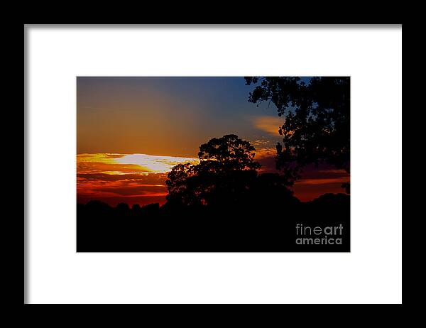 Landscape Framed Print featuring the photograph Eagle Lookout by Ms Judi