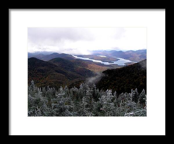 Winter Framed Print featuring the photograph Early Winter by Peter DeFina