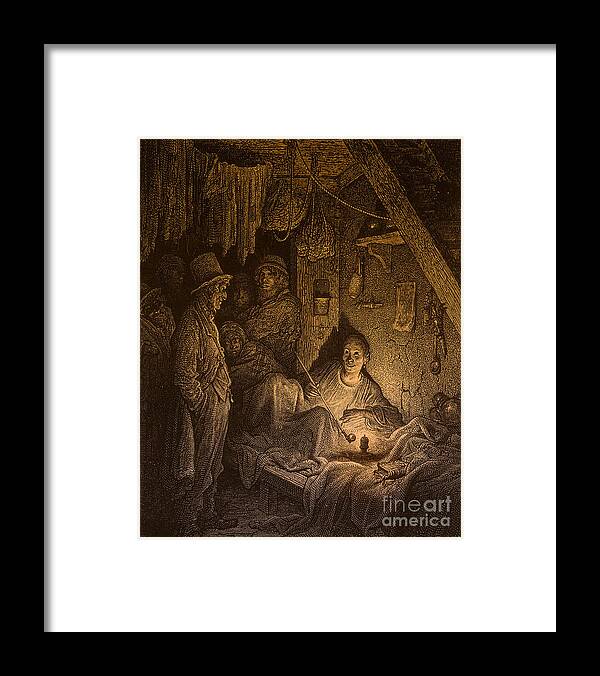 History Framed Print featuring the photograph East End Opium Den by Photo Researchers