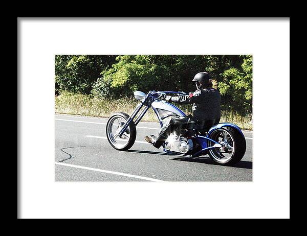Easy Rider Framed Print featuring the photograph Easy Rider by Dragan Kudjerski