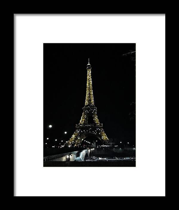 Paris Framed Print featuring the photograph Eiffel Tower - Paris by Marianna Mills