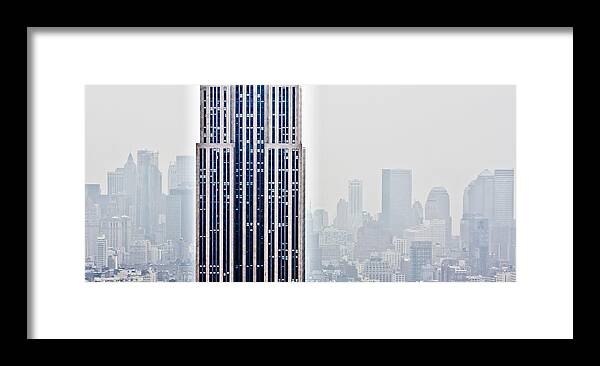 Empire State Building Framed Print featuring the photograph Empire by Ken Yan