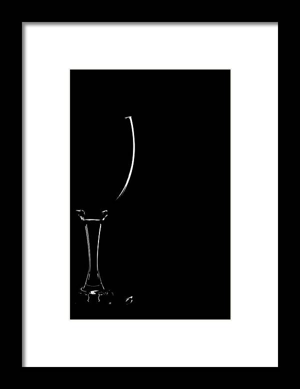 Alcohol Framed Print featuring the photograph Empty Space by Gert Lavsen