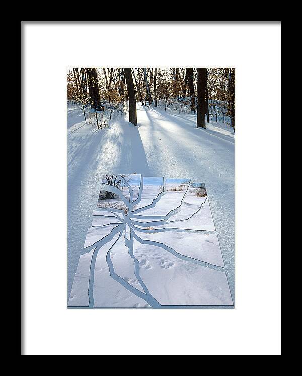 Snow Framed Print featuring the photograph End of Days by Jon Lord