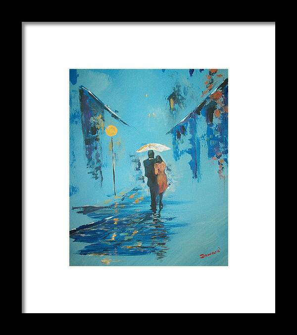 Art Framed Print featuring the painting Endless Love by Raymond Doward