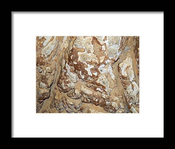 Limestone Framed Print featuring the photograph Erosive Tendencies by Lynda Lehmann