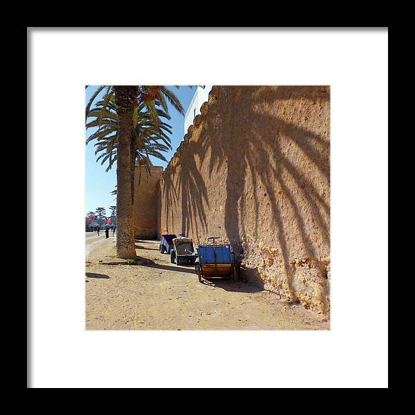 Africa Framed Print featuring the photograph Essaouira Medina 05 by Miki De Goodaboom