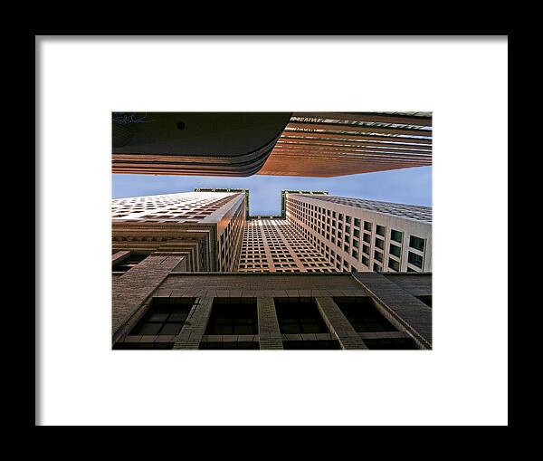 Nyc Framed Print featuring the photograph Exchange Canyon by S Paul Sahm