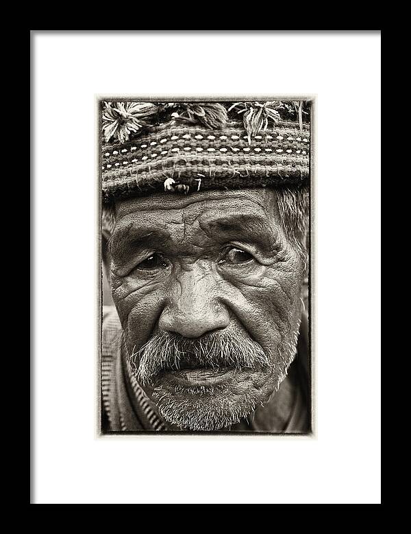 Ifugao Framed Print featuring the photograph Eyes of Soul by Skip Nall