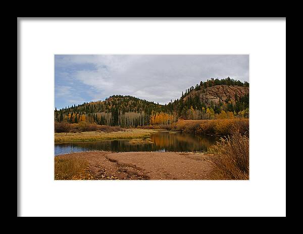Fall Colors Colorado Framed Print featuring the photograph Fall Colors Colorado by Ernest Echols
