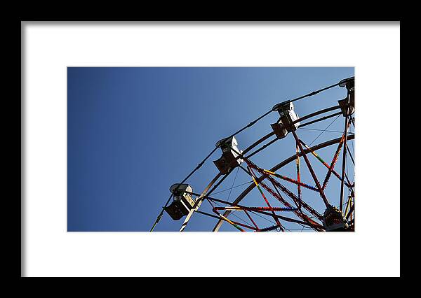 Fair Framed Print featuring the photograph Ferris Wheel by Matt Hanson