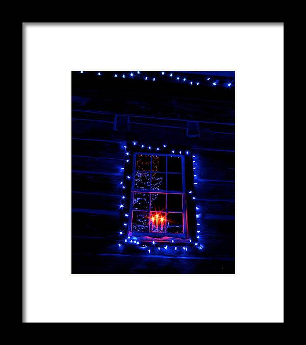 Festive Framed Print featuring the photograph Festive Lights by Prince Andre Faubert