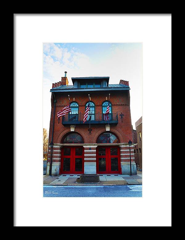 Firemans Hall Philadelphia Framed Print featuring the photograph Firemans Hall Philadelphia by Bill Cannon