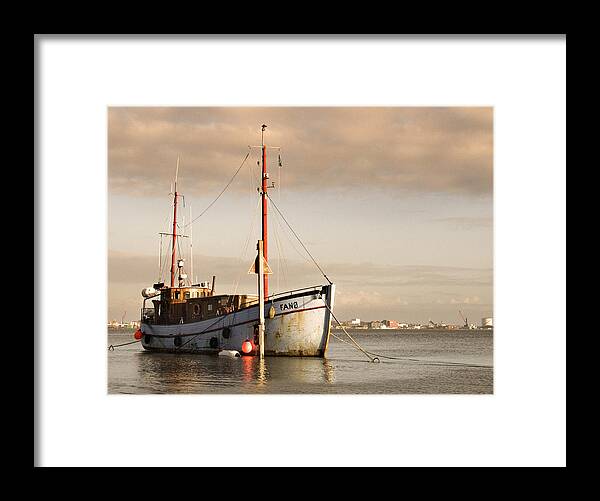 Denmark Framed Print featuring the photograph Fishing Trawler by David Harding
