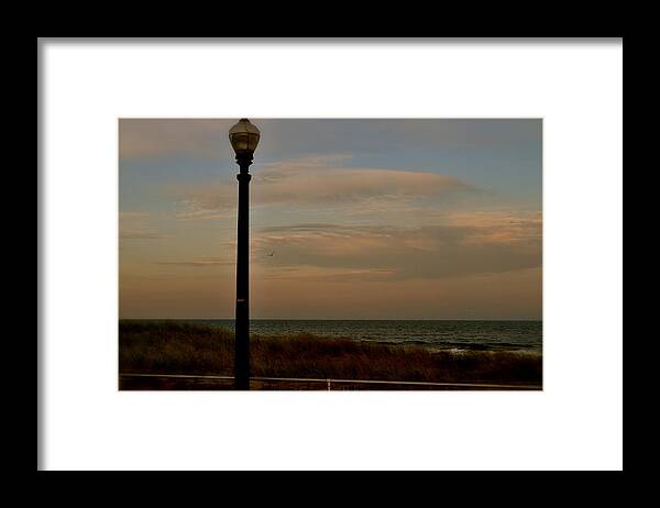 Landscape Framed Print featuring the photograph Flying solo by Joe Burns