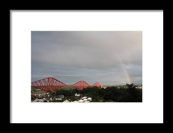 Forth Bridge Framed Print featuring the photograph Forth Bridge by David Grant