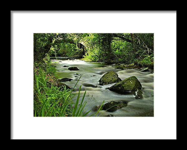 Water Framed Print featuring the photograph Free Flow by Joe Ormonde
