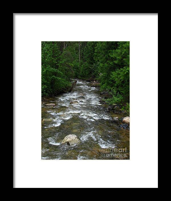 Art For The Wall...patzer Photography Framed Print featuring the photograph Fresh Water by Greg Patzer