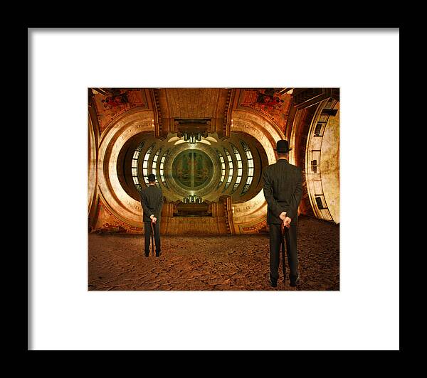 Science Fiction Framed Print featuring the photograph Gateway to the Wormhole by Jim Painter