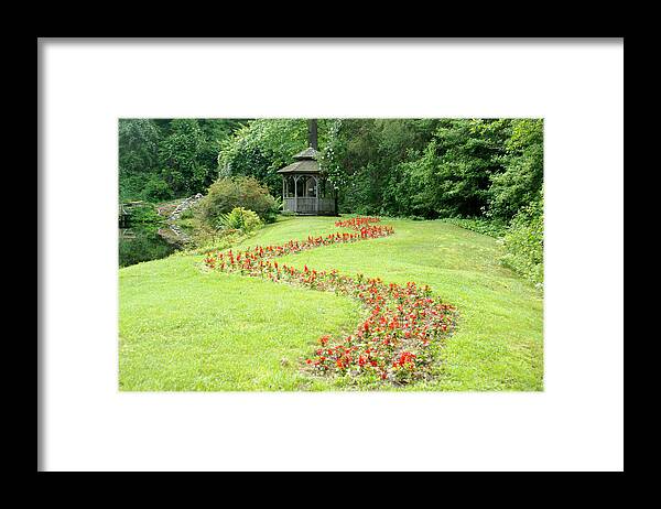 New Jersey Framed Print featuring the photograph Gazebo by Richard Bryce and Family