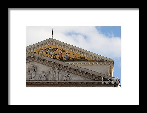 Bavaria Framed Print featuring the photograph German Opera House by Andrew Michael