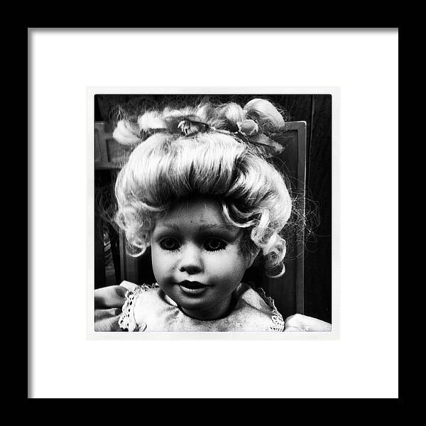 Vintage Framed Print featuring the photograph Gibson Girl by Lora Mercado