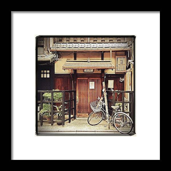 Gion Framed Print featuring the photograph Gion Home by Marc Gascoigne