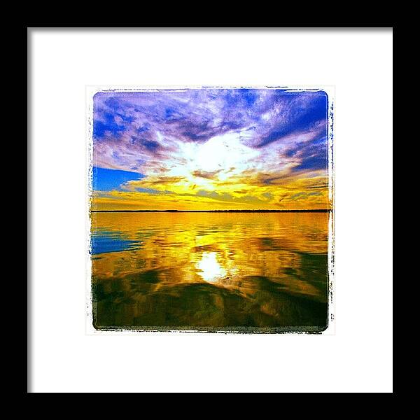 Jamesgranberry Framed Print featuring the photograph Golden Sunset II by James Granberry
