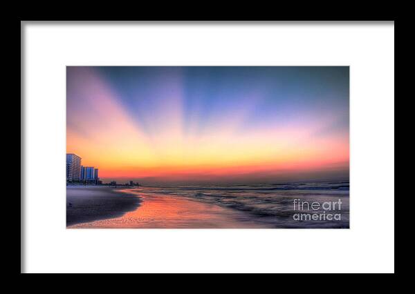 Sunrise Framed Print featuring the photograph Good Morning by Jeff Breiman
