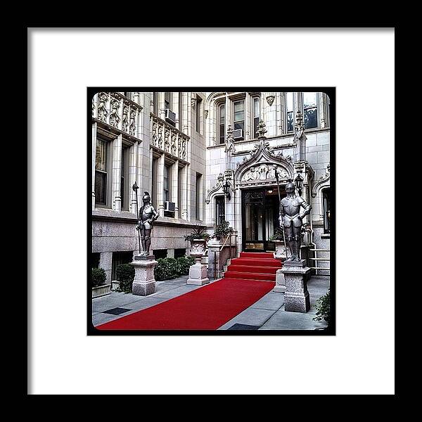 Photooftheday Framed Print featuring the photograph Gothic Gramercy Knights by Natasha Marco