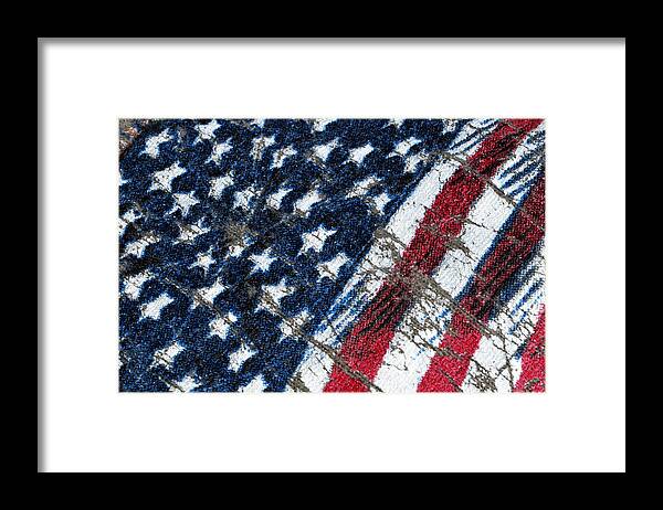 Grand Old Flag Framed Print featuring the photograph Grand Ol' Flag by Bill Owen