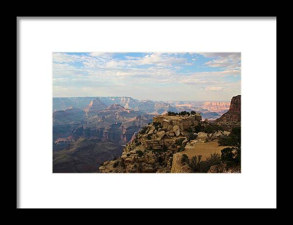 Grand Canyon Framed Print featuring the photograph Grand Scene by Heidi Smith
