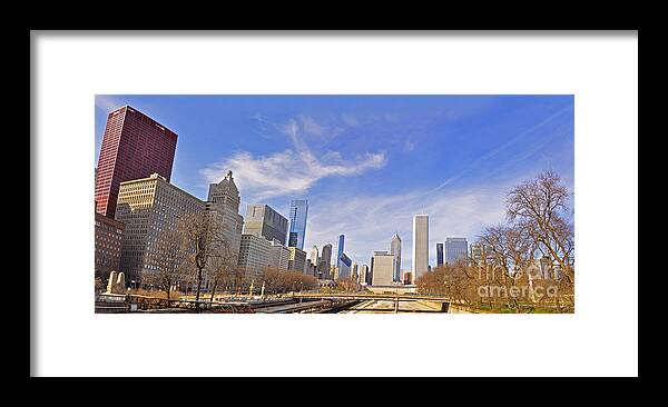 Grant Park Framed Print featuring the photograph Grant Park Chicago by Dejan Jovanovic