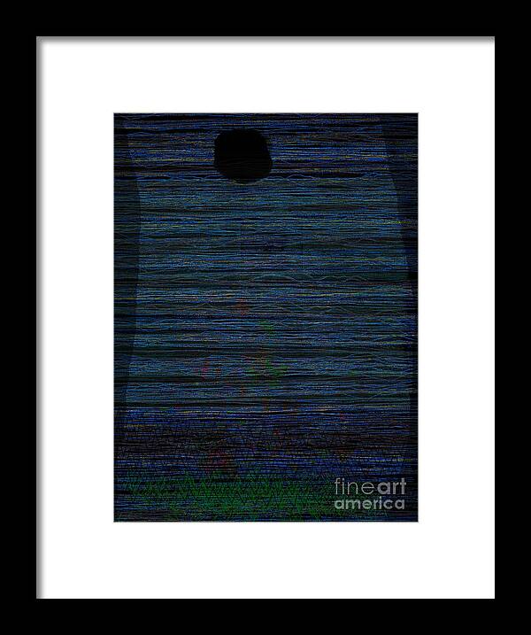 Gravity Framed Print featuring the digital art Gravity 3 by Andy Mercer