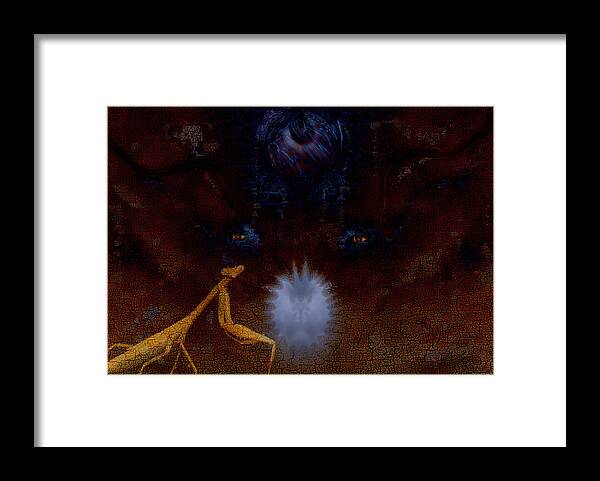 Pearl Framed Print featuring the photograph Guardian Of The Pearl by Steven Richardson