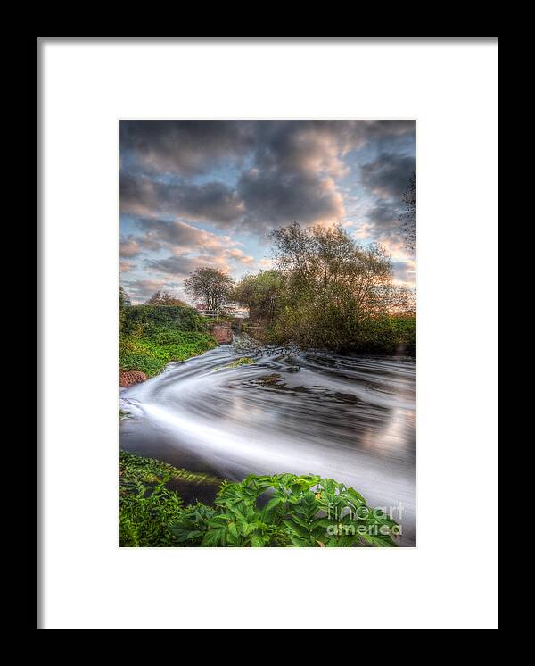 Hdr Framed Print featuring the photograph Gush Forth 1.0 by Yhun Suarez